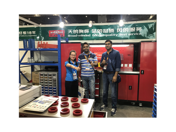 天金岡工具柜亮相上海國際五金展，助陣五金行業發展風向標！